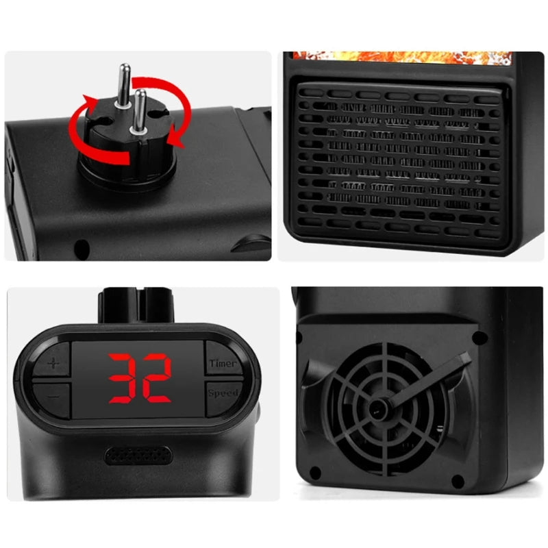 CALEFACTOR DE HOGAR 1000 WATTS