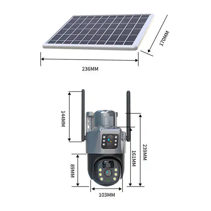 CAMARA SOLAR 4G 36X