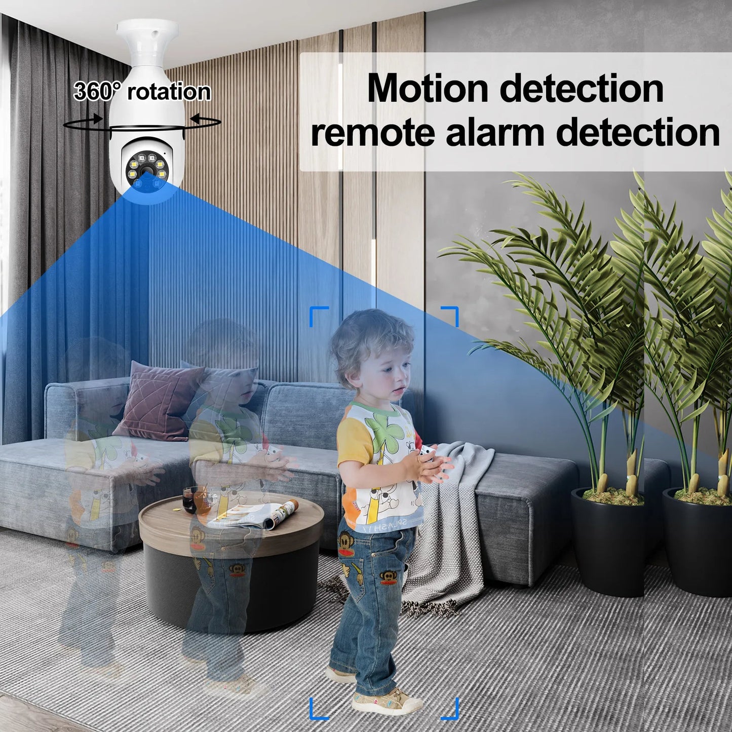 FOCO CAMARA WIFI 36O°