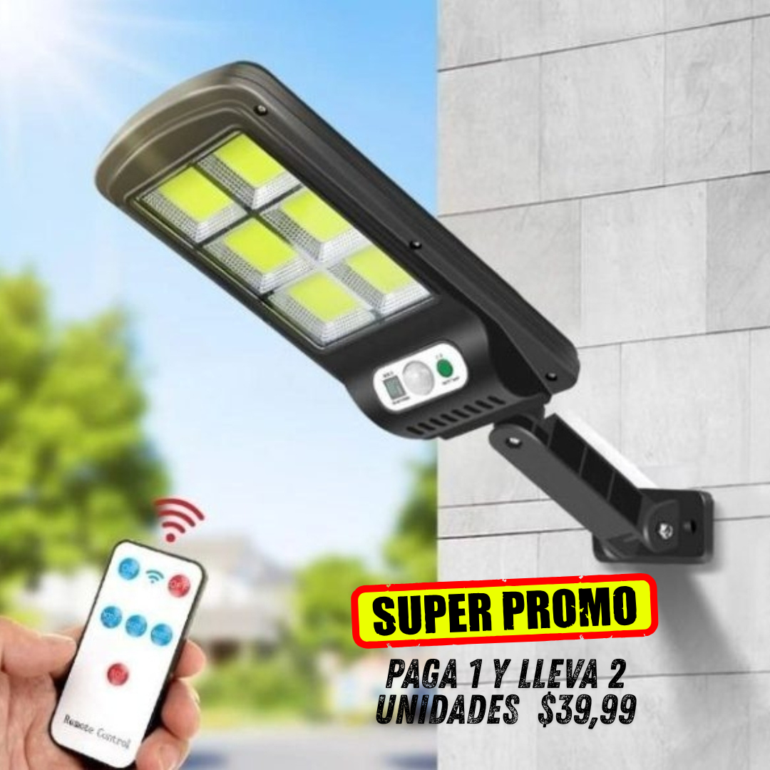 🛒LAMPARA SOLARIS DE 180 WATTS ☀️ 2X1 $39.99